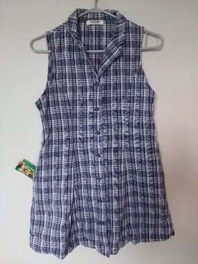 Cotton Club Teen Girls sleeveless dress Cotton Size M / Tall 150cm/ 4' 11"